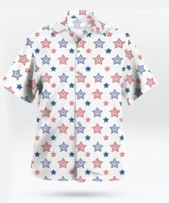 Star-Spangled Elegance Hawaiian Shirt