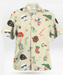 Star Wars Christmas Grogu Holiday Hawaiian Shirt