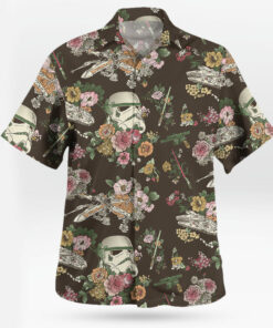 Star Wars Floral Stormtrooper Hawaiian Shirt