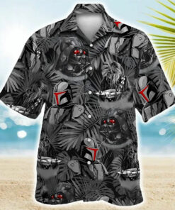 Star Wars Hawaiian Shirt Darth Vader Boba Fett Chewbacca