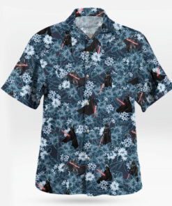 Star Wars Hawaiian Shirt Darth Vader Tropical Hibiscus Aloha