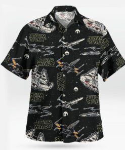 Star Wars Spaceships Aloha Hawaiian Shirt