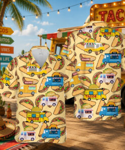 Taco Truck Hawaiian Shirt And Shorts