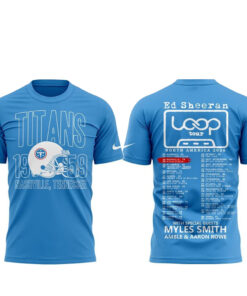 Tennessee Titans x Ed Sheeran Loop Tour 2026 Shirt