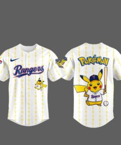 Texas Rangers x Pokemon 2026 Baseball Jersey