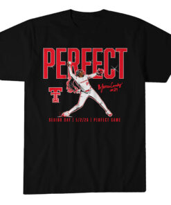 Texas Tech Softball NiJaree Canady Perfect Game T-Shirt