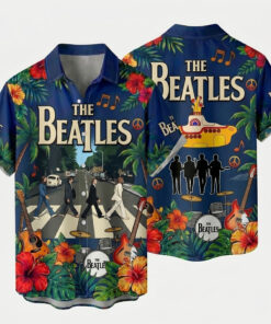 The Beatles Abbey Road Hawaiian Shirt