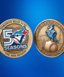 Toronto Blue Jays 50Th Season Commemorative Coin