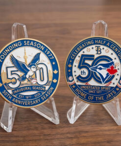 Toronto Blue Jays 50th Anniversary Season Celebrating Half A Century Home Of The Jays Coin