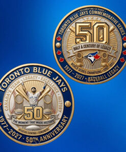 Toronto Blue Jays Commemorative Series 50th Anniversary Coin