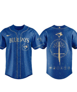 Toronto Blue Jays The Lord of The Rings 2026 Night Blue Baseball Jersey