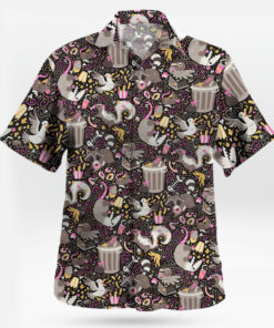 Trash Mammals Hawaiian Shirt Raccoon, Skunk, Opossum Vibes