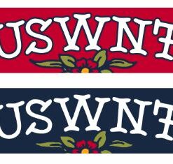 USWNT Eagle Tattoo Graphic Scarf - Fan Winter Accessory