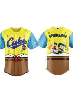 Unisex Chicago White Sox SpongeBob Night Graphic Baseball Jersey 2026 for Baseball Fans