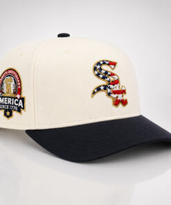 Unisex Chicago White Sox America 250th Anniversary 2026 Patriotic Graphic Hat for Baseball Fans