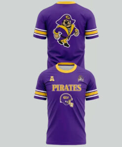 Unisex East Carolina Pirates Classic Homecoming Graphic Shirt for College Sports Fans