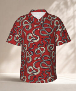 Unisex Fotbe Snake 2026 Graphic Hawaiian Shirt for Casual Fashion Fans