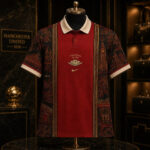Unisex Manchester United FC x Heritage Paris Graphic Polo Shirt 2026 for Soccer Fans