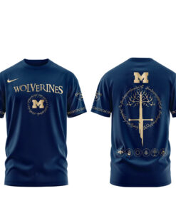 Unisex Michigan Wolverines The Lord Of The Rings 2026 Graphic Shirt for College Sports Fans