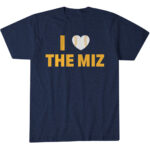 Unisex Milwaukee Baseball Graphic Shirt I Heart The Miz Fan Apparel Tee