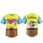 Unisex-Minnesota-Twins-SpongeBob-Night-Graphic-Baseball-Jersey-2026-for-Baseball-Fans.jpg