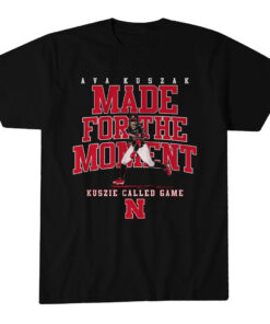 Unisex Nebraska Softball Ava Kuszak Made For The Moment Graphic Shirt for Softball Fans