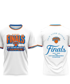 Unisex New York Knicks Eastern Conference Champions Graphic Shirt 2026 for Basketball Fans