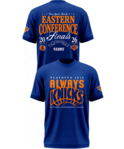Unisex New York Knicks Playoff Graphic Shirt – Eastern Conference Game 1 Fan Tee