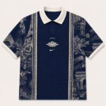 Unisex Paris Midnight Heritage Graphic Polo Shirt 2026 for Soccer Fans