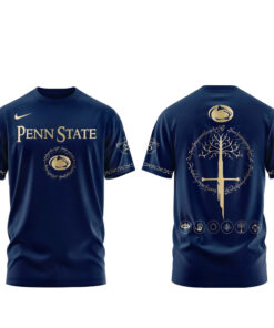 Unisex Penn State Nittany Lions Lord Of The Rings Night 2026 Blue Graphic Shirt for College Sports Fans