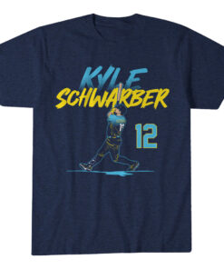 Unisex Philadelphia Phillies Kyle Schwarber Philly Slugger Swing Number Baseball Graphic Fan Shirt Tee