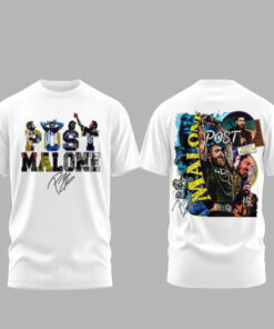 Unisex Post Malone Big Ass World Tour 2026 Graphic Shirt for Music Fans