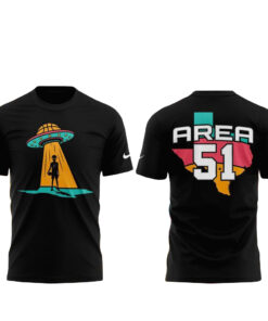 Unisex San Antonio Spurs Fiesta Alien Landing Graphic Shirt 2026 for Basketball Fans