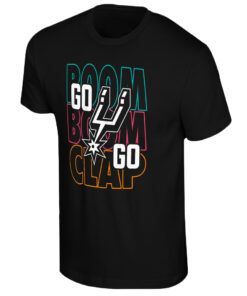 Unisex San Antonio Spurs Playoffs Graphic T-Shirt – Boom Boom Clap Basketball Fan Tee