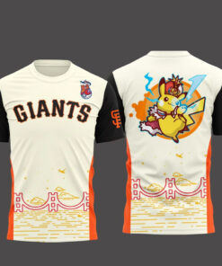Unisex San Francisco Giants Pokémon Worlds Night 2026 Graphic Shirt for Anime and Baseball Fans