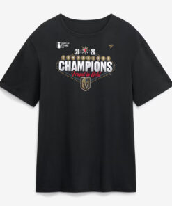 Unisex Vegas Golden Knights Western Conference Champions Hometown Graphic T-Shirt 2026 for Hockey Fans