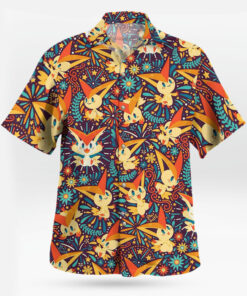 Victini Hawaiian Shirt Victory Vibes Tropical Style