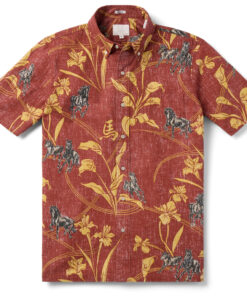 Year Of Horse 2026 Red Hawaiian Shirt