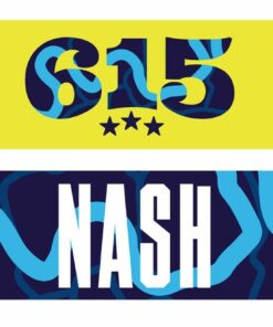 Nashville SC Jersey Hook Graphic Scarf - Soccer Fan Winter Accessory