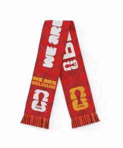 Global Soccer Event 2026 We Are Belgium Scarf