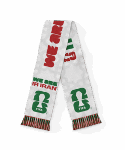 Global Soccer Event 2026 We Are Iran Scarf