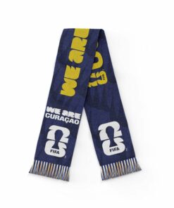 Global Soccer Event 2026 We Are CuraÃ§ao Scarf