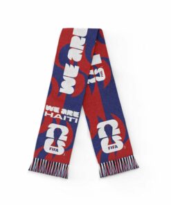 Global Soccer Event 2026 We Are Haiti Scarf
