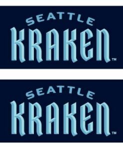 Seattle Kraken Bar Graphic Scarf - Hockey Fan Winter Accessory