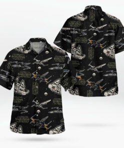 Star Wars Spaceships Aloha Hawaiian Shirt