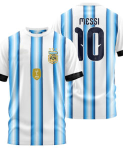 Unisex Lionel Messi Argentina Global Soccer Event 2026 Graphic Shirt for Soccer Fans