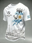 Unisex Argentina Global Soccer Event 2026 Graphic Shirt for Soccer Fans