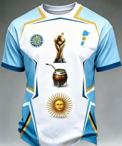 Unisex Argentina Global Soccer Event 2026 Graphic Shirt for Soccer Fans