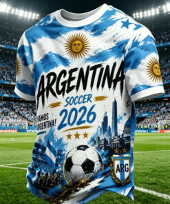 Unisex Argentina Forever Graphic Shirt for Soccer Fans