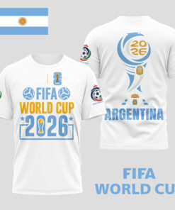 Unisex Argentina Global Soccer Event 2026 Graphic Shirt for Soccer Fans